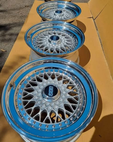Jantes BBS RS198 17 pouces 5x120 BMW E34 E32 E28 M5 originales – Image 12