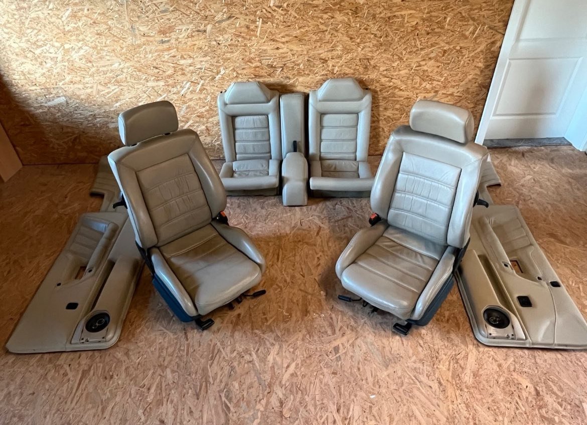 Intérieur Complet en Cuir Beige pour Volkswagen Corrado – Image 8