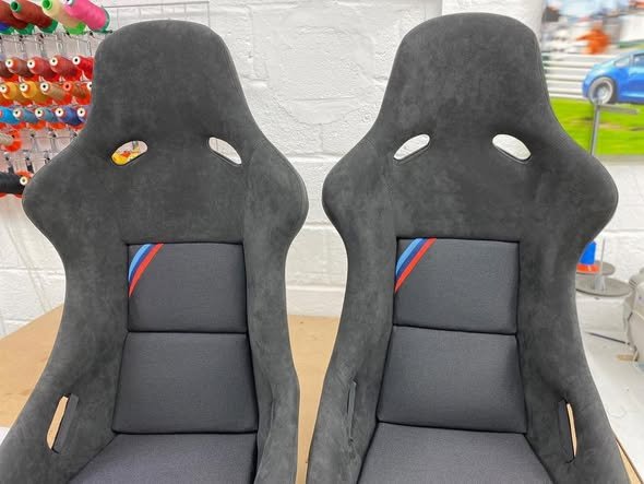 Sièges BMW E46 M3 CSL – Recaro Alcantara Premium – Image 2