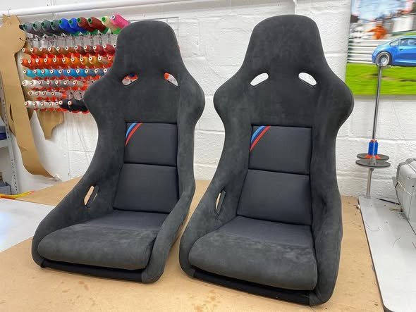 Sièges BMW E46 M3 CSL – Recaro Alcantara Premium