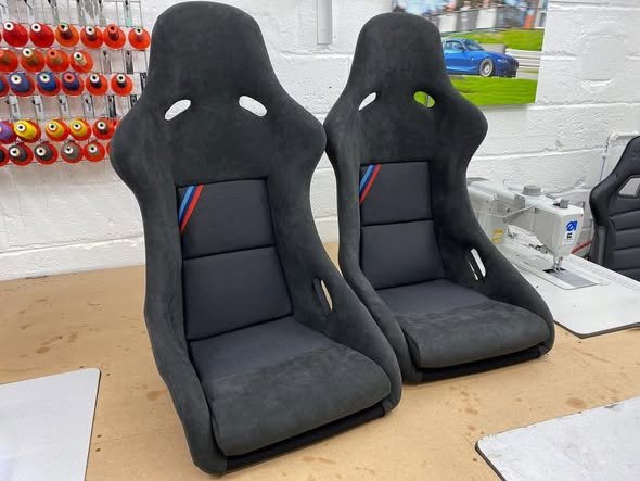 Sièges BMW E46 M3 CSL – Recaro Alcantara Premium – Image 5