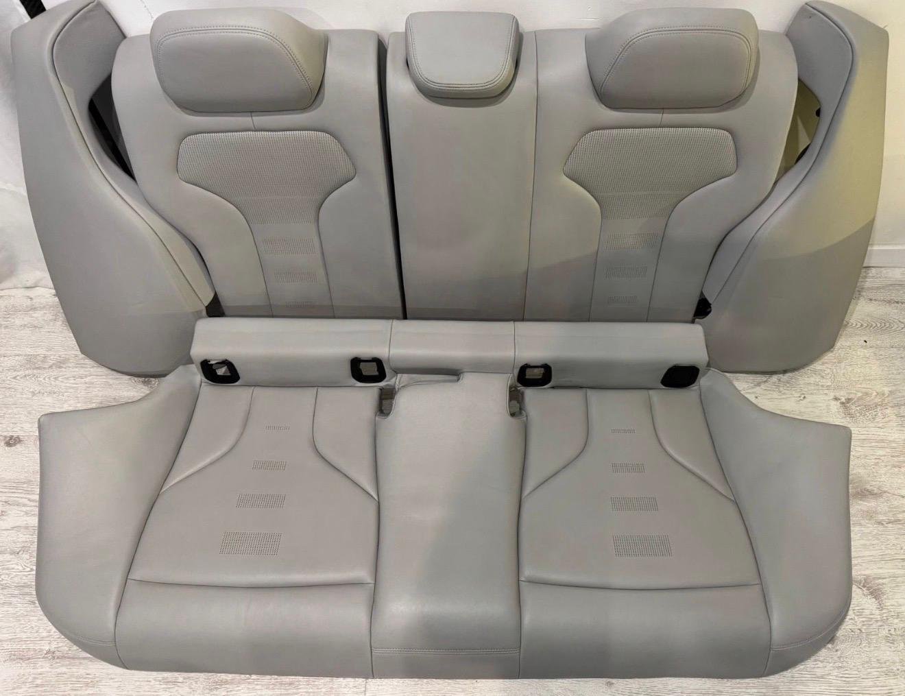 Intérieur BMW M3 F80 sièges cuir Silverstone